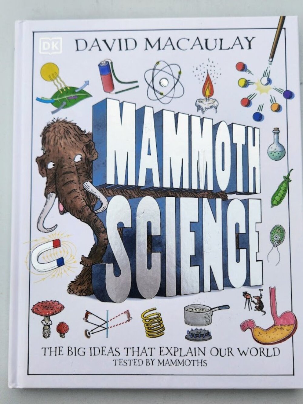 Mammoth Science Book Science STEM Comicbook Hardcover DK David Macaulay NEW The